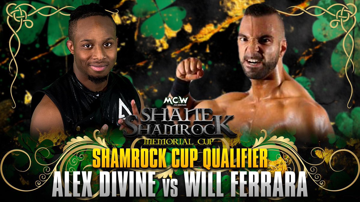 Will Ferrara (@willferrara) on Twitter photo Less than 2 weeks away from <a href="/MCWWrestling/">MCW Pro Wrestling</a> Shane Shamrock Memorial Cup
Second chances in life are rare, and it is not lost on me that this is my second chance at qualifying & winning the Shamrock Cup.
Enough of keeping my head down, working hard in silence.
July 19th, it’s time Less than 2 weeks away from <a href="/MCWWrestling/">MCW Pro Wrestling</a> Shane Shamrock Memorial Cup
Second chances in life are rare, and it is not lost on me that this is my second chance at qualifying & winning the Shamrock Cup.
Enough of keeping my head down, working hard in silence.
July 19th, it’s time