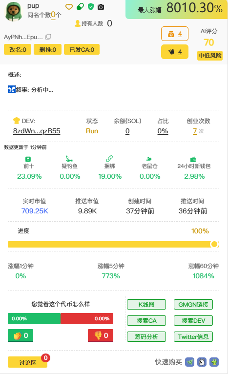 80X
AyPNhxMEh5n44T8GhFCCzQzUXh2tTRagpQduVYeEpump
数据来源于：space.sdoge.net 注册后免费使用