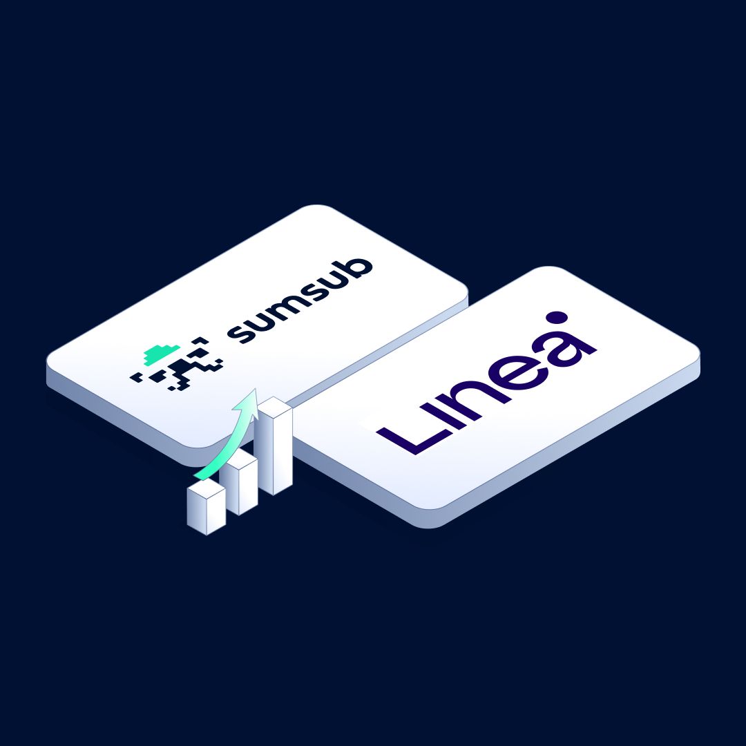 Sumsub (@sumsubcom) on Twitter photo Sumsub has integrated with Verax, the attestation service built on <a href="/LineaBuild/">Linea.eth</a>, Ethereum’s Layer 2 network developed by <a href="/Consensys/">Consensys.eth</a> ❤️‍🔥👏
Together, we're revolutionizing on-chain identity attestations—allowing #Web3 users to easily prove they're verified and eligible for rewards Sumsub has integrated with Verax, the attestation service built on <a href="/LineaBuild/">Linea.eth</a>, Ethereum’s Layer 2 network developed by <a href="/Consensys/">Consensys.eth</a> ❤️‍🔥👏
Together, we're revolutionizing on-chain identity attestations—allowing #Web3 users to easily prove they're verified and eligible for rewards