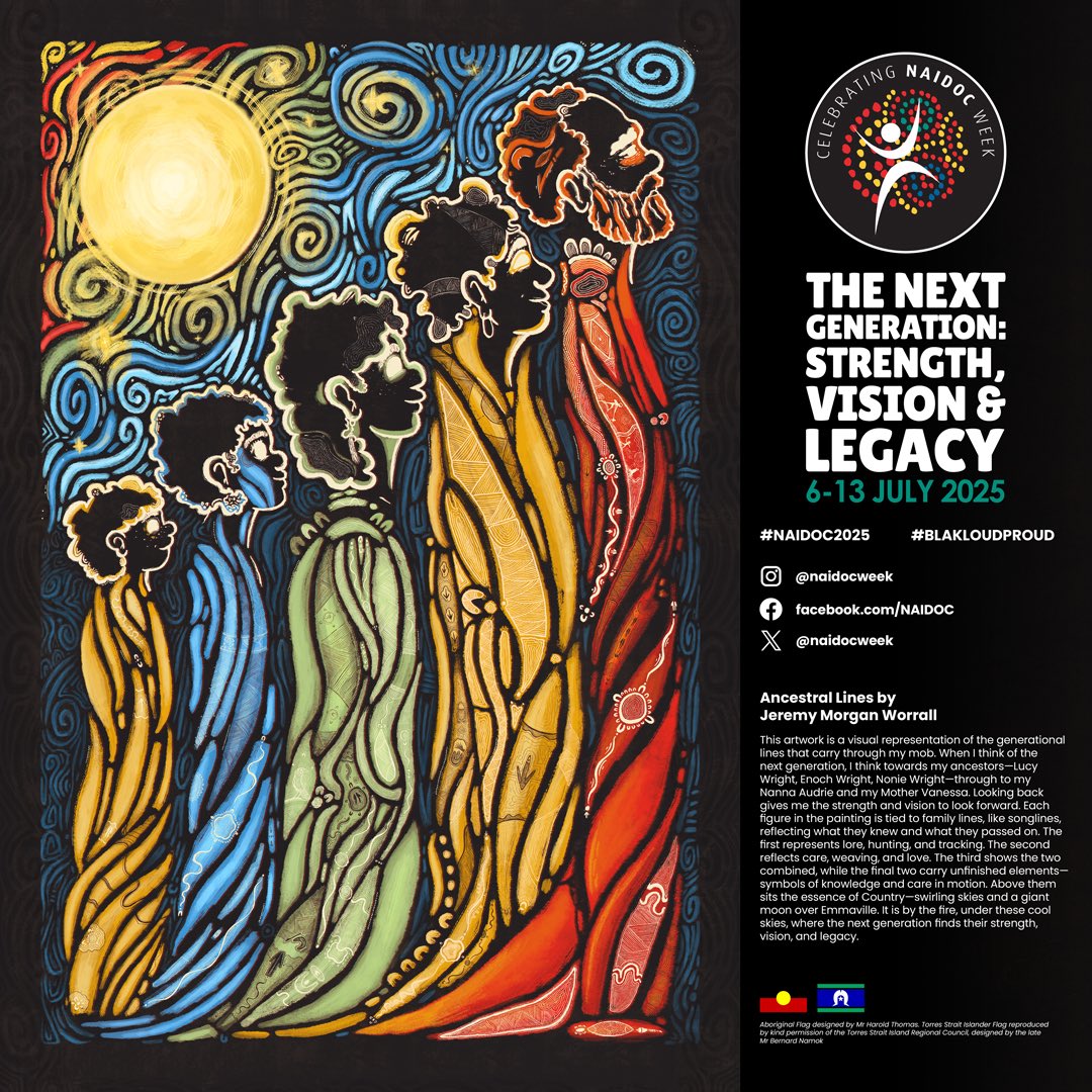 In Australia, #NAIDOCWeek celebrates the enduring cultures and contributions of First Nations peoples.

This year, we honour 50 years of legacy and the young leaders walking new paths forward.