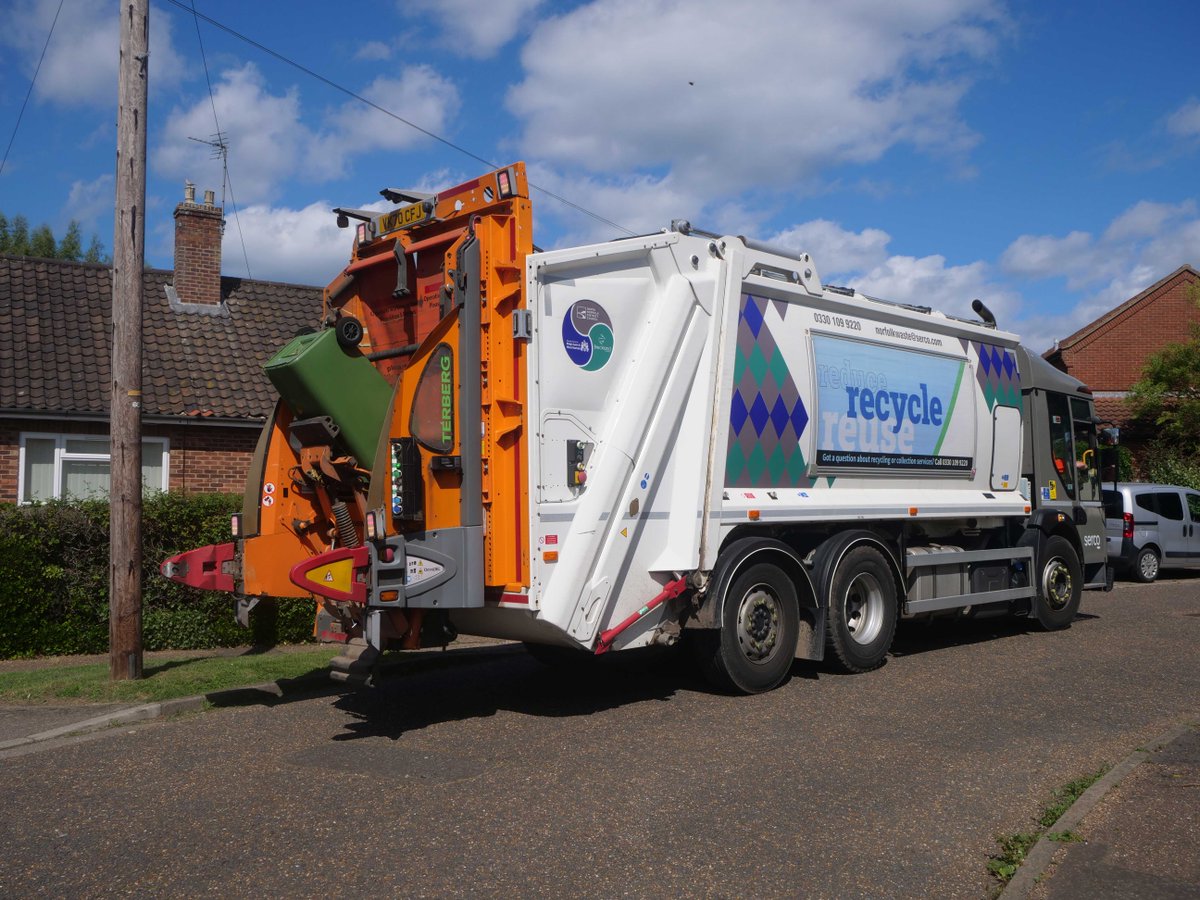 BINS: Collections affected today in: Neatishead, Barton Turf, Scottow, Stoley, Tunstead, and Smallburgh, please leave your bins out and Serco will collect them tomorrow morning.
 
Keep an eye on announcements here: bit.ly/44ujjYt