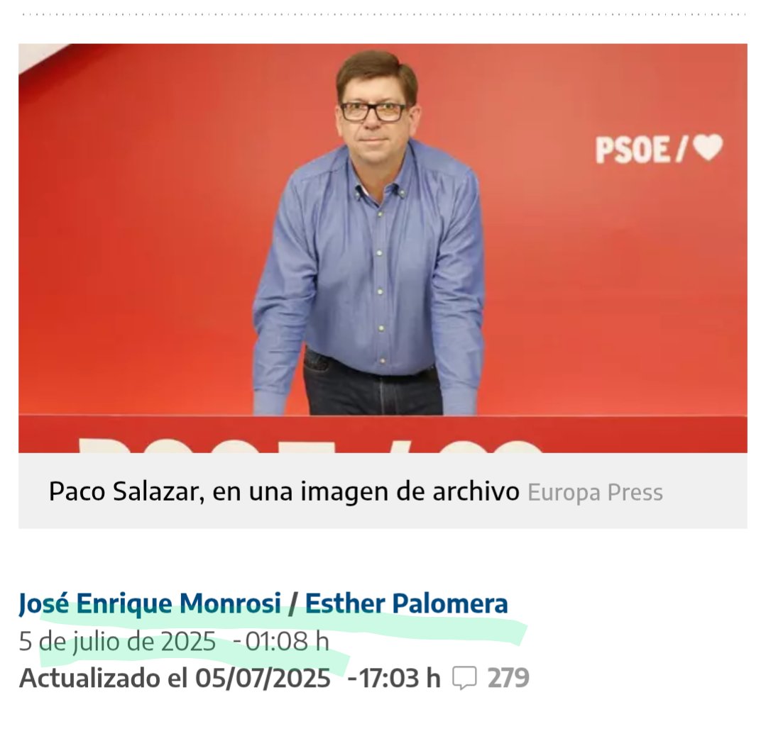 #MalasLenguas
#Periodismo

Y es tan grave, dice tanto d lo q pasa en esta sociedad! <a href="/estherpalomera/">Esther Palomera</a> q fue quien sacó exclusiva d Salazar con Monrosi, calla, mientras él presumía en la sexta d SU  exclusiva! Lo entendemos????
