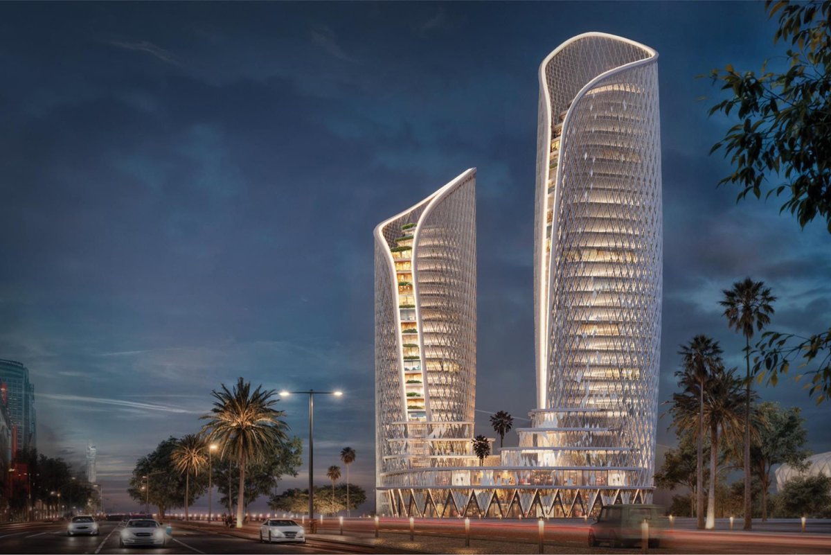 تصاميم فنادق مدينة الملك عبدالله الرياضية في #جدة، تشمل فندق كيمبتون بـ330 غرفة وفندق إيفن بـ255 غرفة، وتوفر مرافق صحية ومطاعم ومناطق للمشجعين، لتجسّد مفهوم المدينة الرياضية المتكاملة كوجهة نابضة بالحياة للزوار والرياضيين والمجتمع، في نموذج يُمهّد لتطبيقه في ملاعب كأس العالم 2034