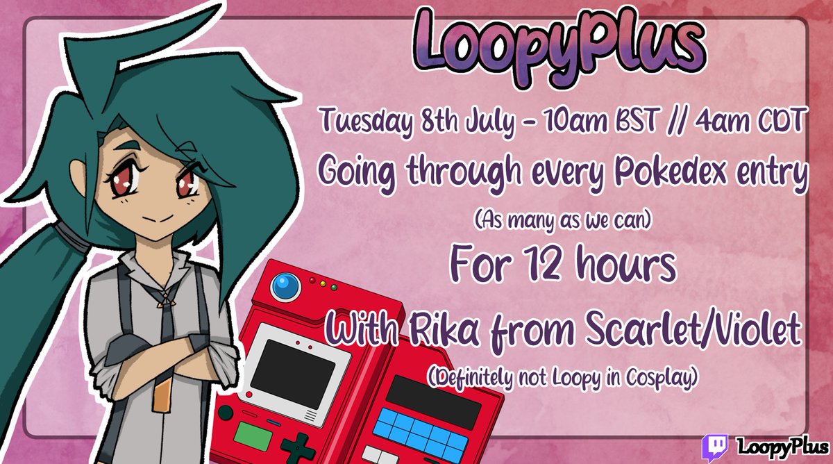 LoopyPlus's tweet image. pokimnom