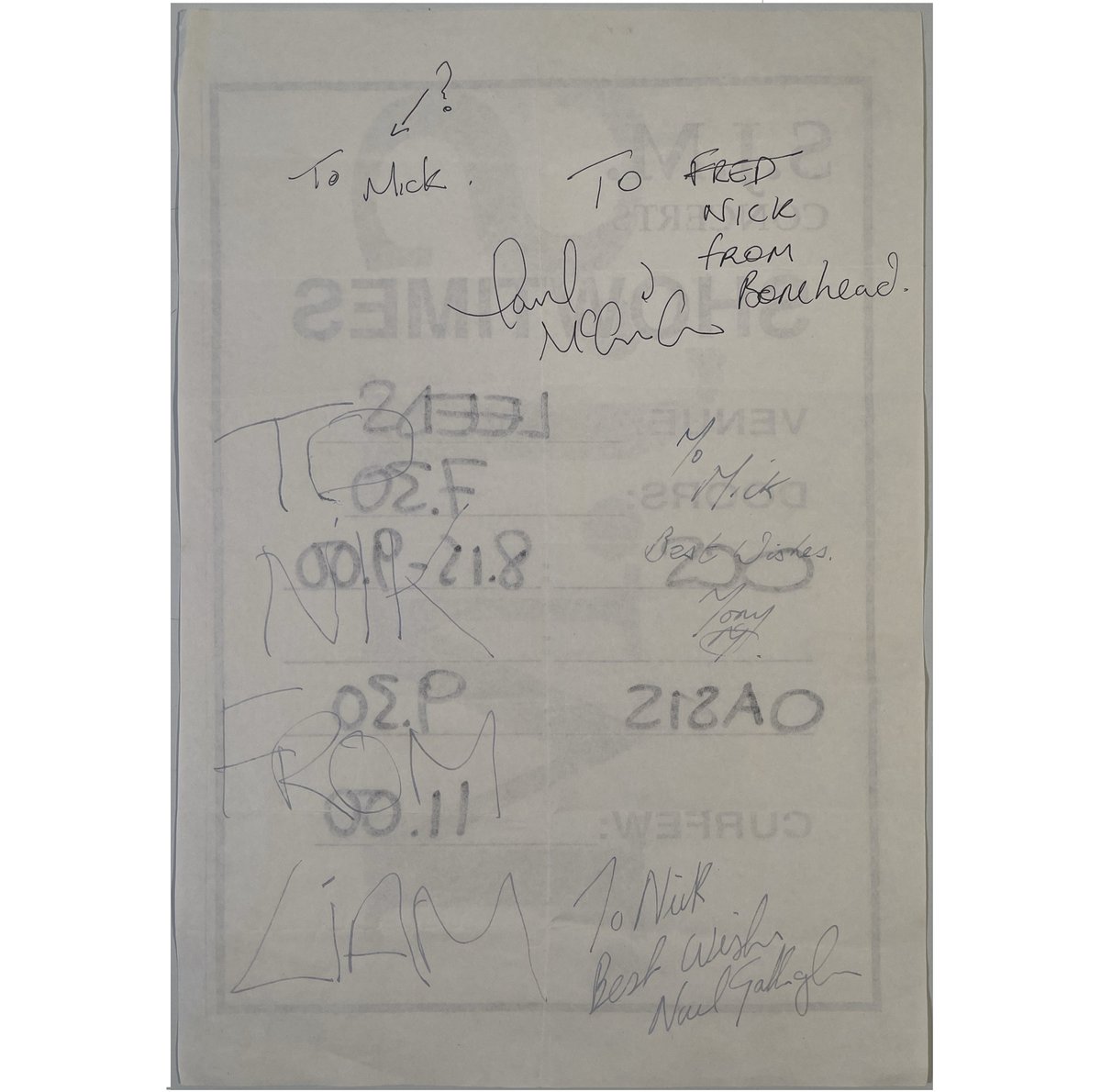 Just published a major sale of #Smiths, #Oasis, #JoyDivision, #NewOrder and other #Manchester music - memorabilia and vinyl. 

Auction on 12th August.

View and bid &gt;&gt;&gt;

bid.omegaauctions.co.uk/auction/detail…