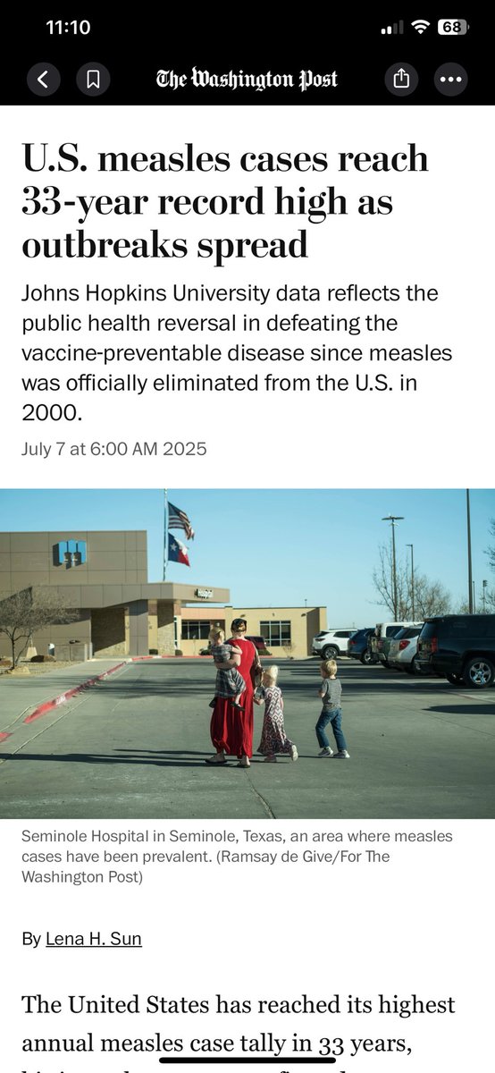 natel07_l's tweet image. Breaking : RFK Jr is killing kids in America like he did in Somalia. Heโs brainless. People who take his advice better seek medical attention. This is frightening.