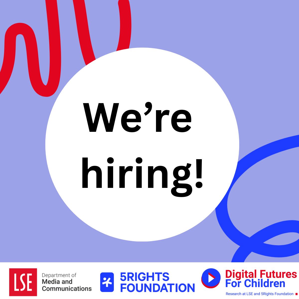 5RightsFound's tweet image. 🚨 Job alert: Research Officer
The #DigitalFutures for Children centre at @MediaLSE (with @5RightsFound) is recruiting a Research Officer to explore how EdTech + AI are shaping children’s rights in schools.
🔗 Apply by July 17th – more info here: jobs.lse.ac.uk/Vacancies/W/36…
#Hiring