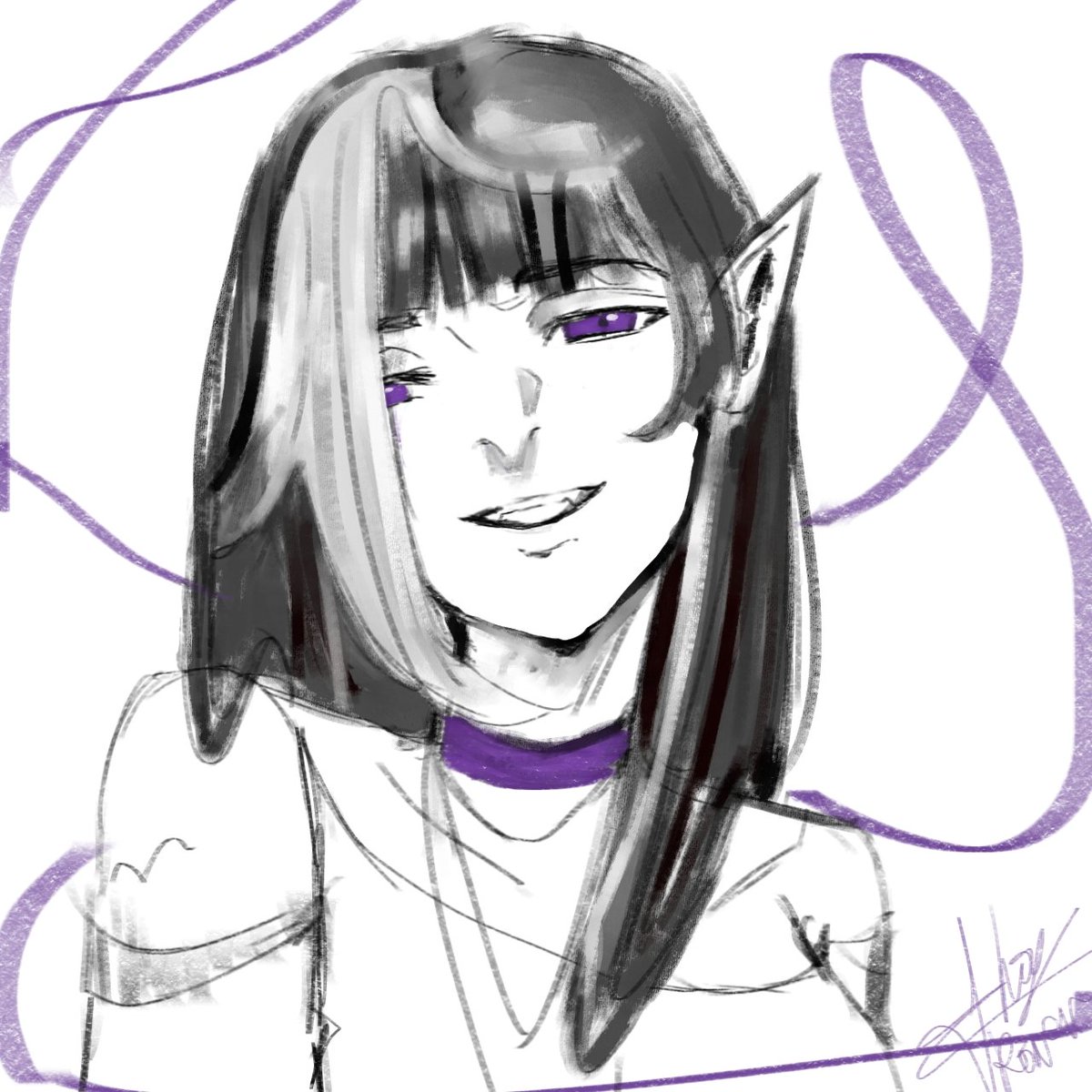 Enquanto eu estou mudando minha tabelinha de preços, eu resolvi abrir 10 vagas de icons de sketchzinhos assim por 10 reais! Quem se interessar, DM🫶🏼

(e Obrigada ao meu amigo luca por ter me emprestado a oc dele como modelo masculino KSKSKSK)