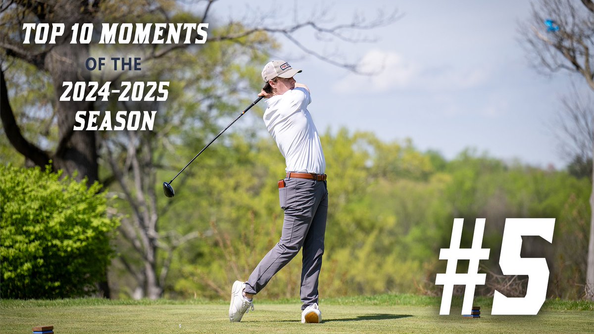 FDUDevils's tweet image. TOP 10 MOMENTS | 2024-25 Top 10 Moments of the Year: #5 Men’s Golf Senior, Aidan Newman, Sees 2 Top 2 Finishes during the 2025 Spring Season
Full Release: tinyurl.com/5n8dvyhc
#HornsUp #HeatsRising