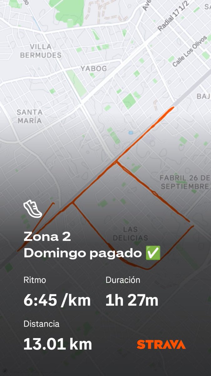 Neidy Villarroel (@neidyvillarroe1) on Twitter photo Mis kilómetros de ayer saludos amig@s <a href="/Comunirunners/">Comunirunners</a> <a href="/ManicomioRunner/">Manicomio Runner \m/ 🤪 \m/</a> <a href="/MeEncantaCorrer/">Me Encanta Correr</a> <a href="/yoelegicorrer1/">#Yoelegícorrer</a>
#runner #running Mis kilómetros de ayer saludos amig@s <a href="/Comunirunners/">Comunirunners</a> <a href="/ManicomioRunner/">Manicomio Runner \m/ 🤪 \m/</a> <a href="/MeEncantaCorrer/">Me Encanta Correr</a> <a href="/yoelegicorrer1/">#Yoelegícorrer</a>
#runner #running