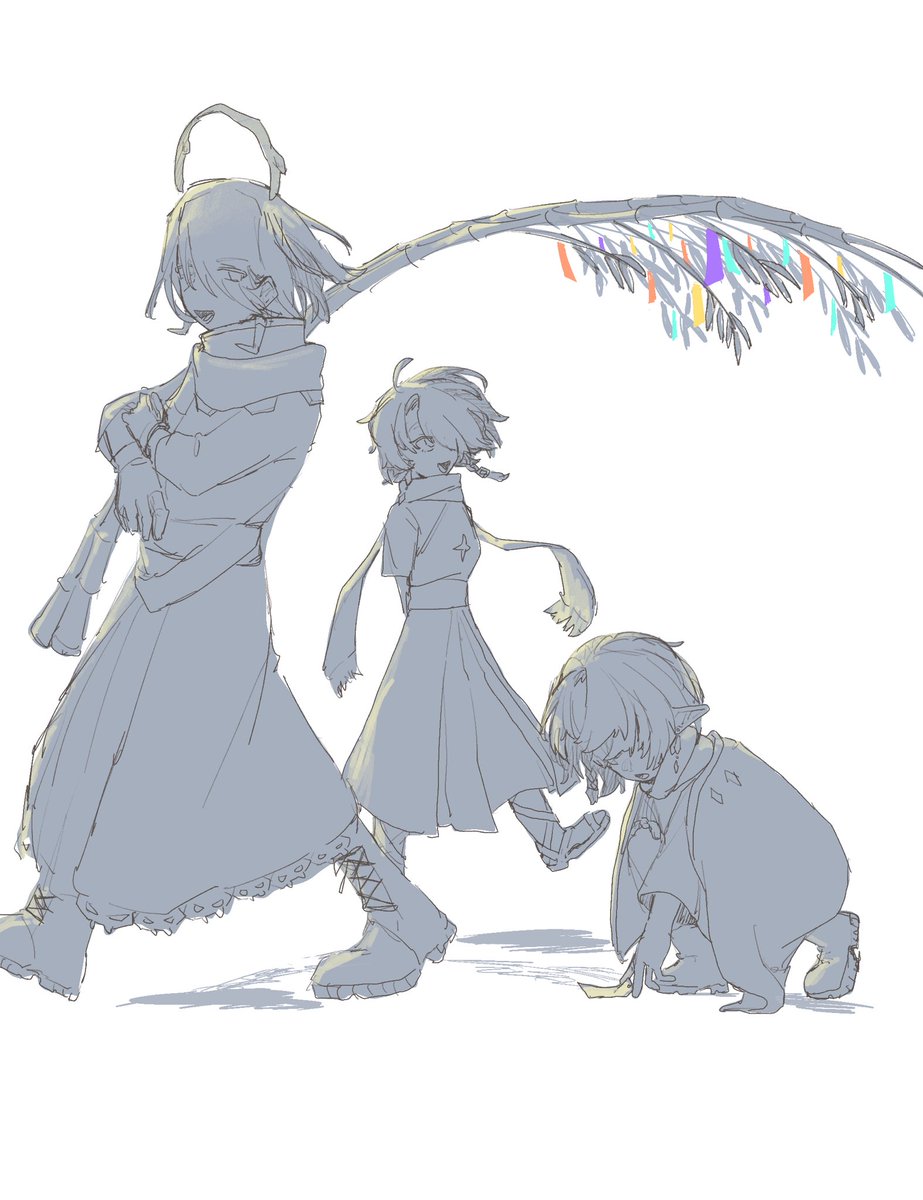 ⚠️顔あり
遅刻なんてないさ