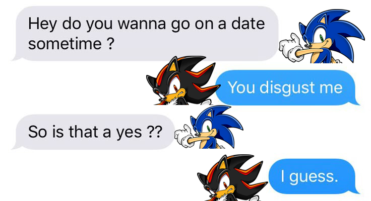 Nara_vhs's tweet image. #sonadow #Shadonic