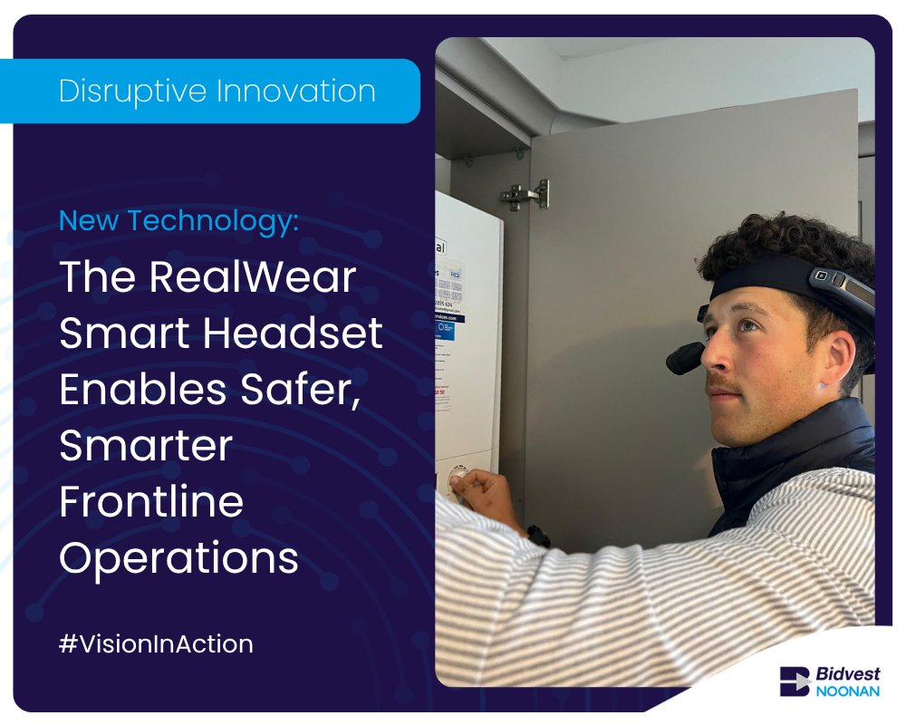 We’re rolling out the RealWear smart headset to our teams. This AI voice-activated tool gives hands-free access to info, supports remote help, and works with safety gear. It boosts safety, speed, and teamwork while cutting travel and supporting sustainability.