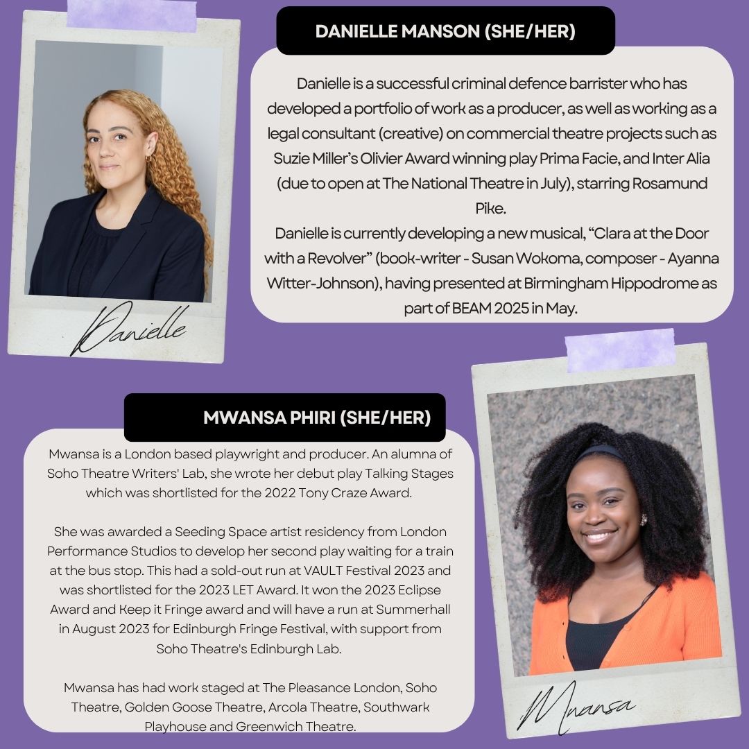 Here they are, the Spring 2025 Bursary producers!

These 9 producers each received a bursary award to support their developing career. Swipe through to read more about them!

Our Autumn round of bursary applications opens next week, Mon 14th July!