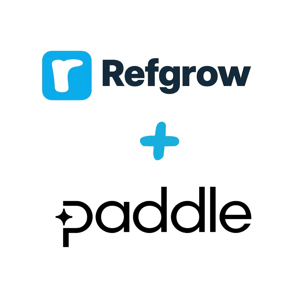 Refgrow now works with <a href="/PaddleHQ/">Paddle</a>  🥳