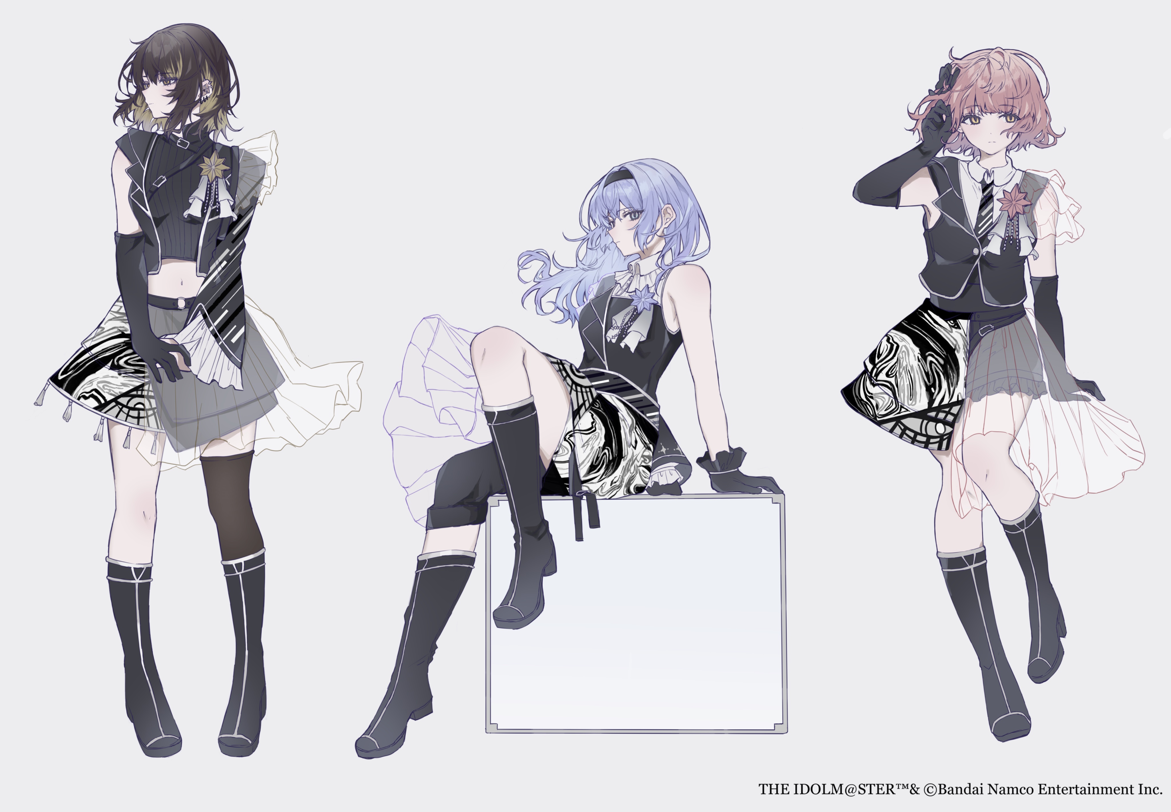 見つめる人あなたの帰りを待つている絵 最後のあいさつ』阿津川辰海 著 扉絵を描いてます🐈‍⬛ ジャーロ