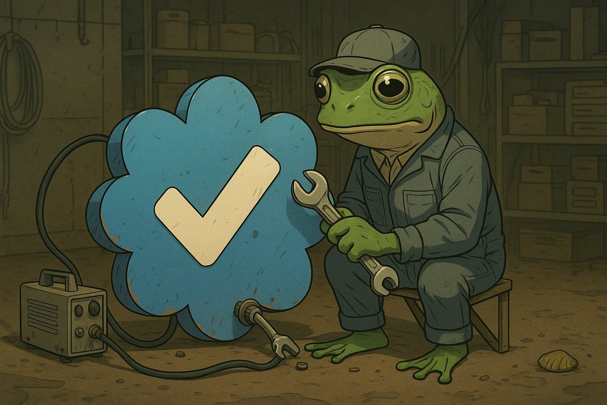 Our X verified badge is gone, we’re working on getting it fixed.