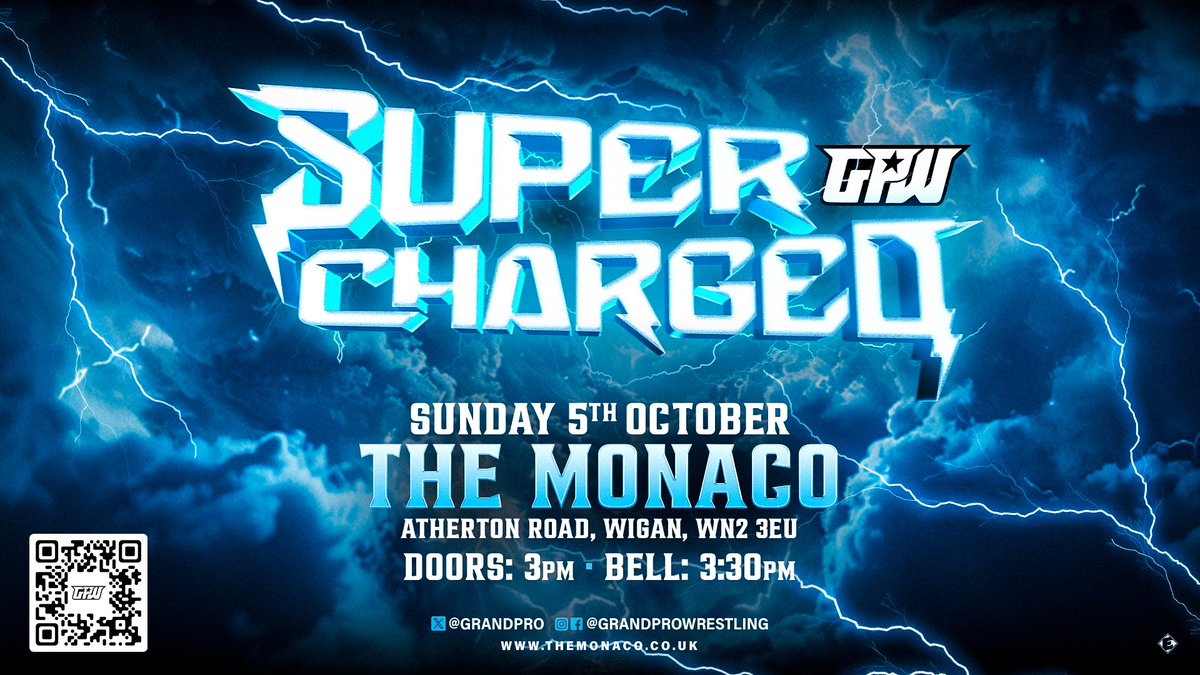 Next Show: October 5th

⚡️Supercharged
📍The Monaco, WN2 3EU
⏰ 3pm - 6pm

Tickets from £10.
🎟️🎫 skiddle.com/e/40226699

🔥🔥🔥