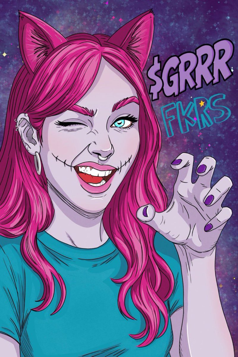 Grrr 😼

Artwork by <a href="/degenghosty/">degen ghosty</a> 💚