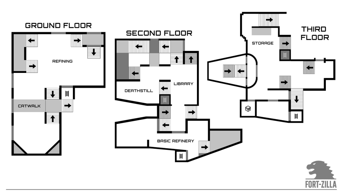 you know you've played too much Dune Awakening when you have to create a floor plan for your guild to get around your base easier 😅