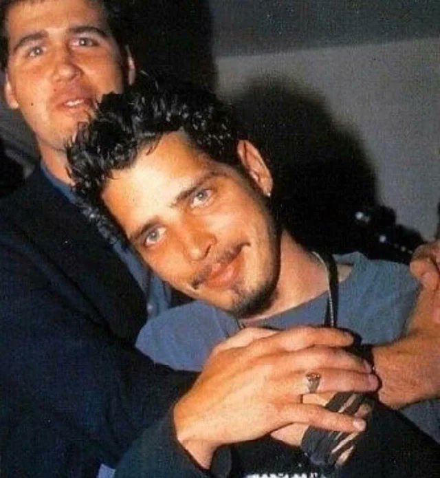Krist Novoselic (Nirvana) &amp; Chris Cornell (Soundgarden), 1994.