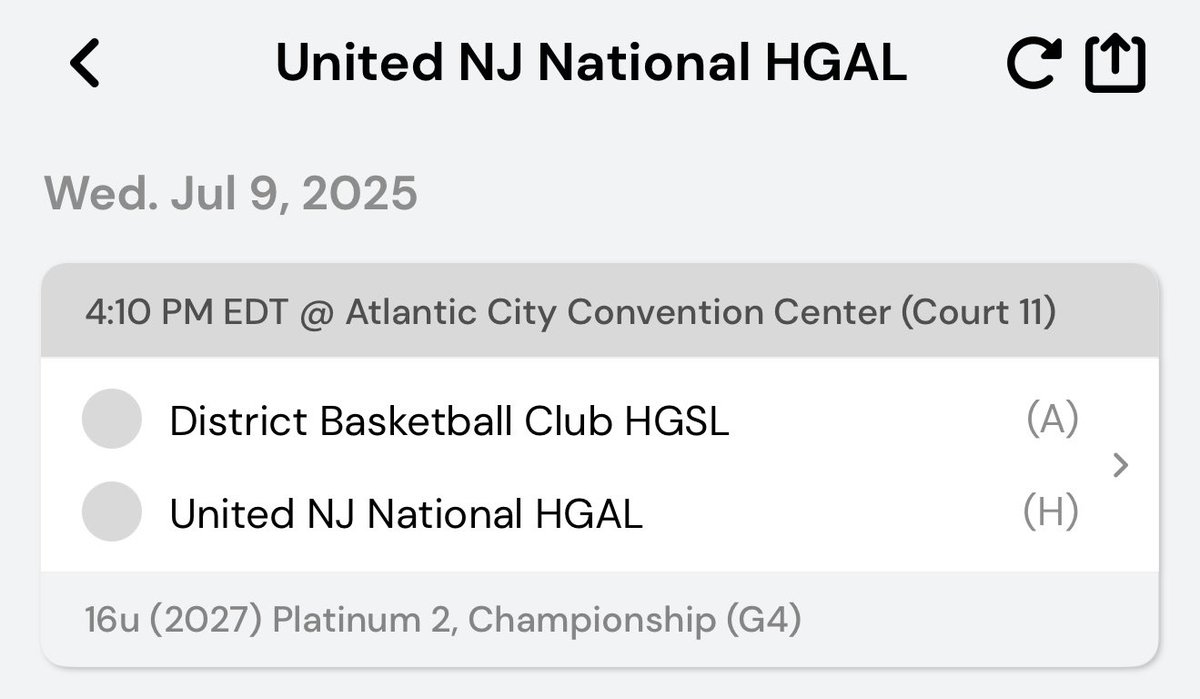 Coach TBH (@tybattle10) on Twitter photo United NJ 16U National HGAL is currently ranked Top 10 in the Hoop Group Academic League. This talented group will be back on display at the 2025 Live Period Atlantic City Jam Fest, July 9–11. Coaches, don’t miss the chance to see them compete! <a href="/HoopGroupAL/">Hoop Group Academic League (HGAL)</a> <a href="/will_louis0/">Will Louis</a> United NJ 16U National HGAL is currently ranked Top 10 in the Hoop Group Academic League. This talented group will be back on display at the 2025 Live Period Atlantic City Jam Fest, July 9–11. Coaches, don’t miss the chance to see them compete! <a href="/HoopGroupAL/">Hoop Group Academic League (HGAL)</a> <a href="/will_louis0/">Will Louis</a>