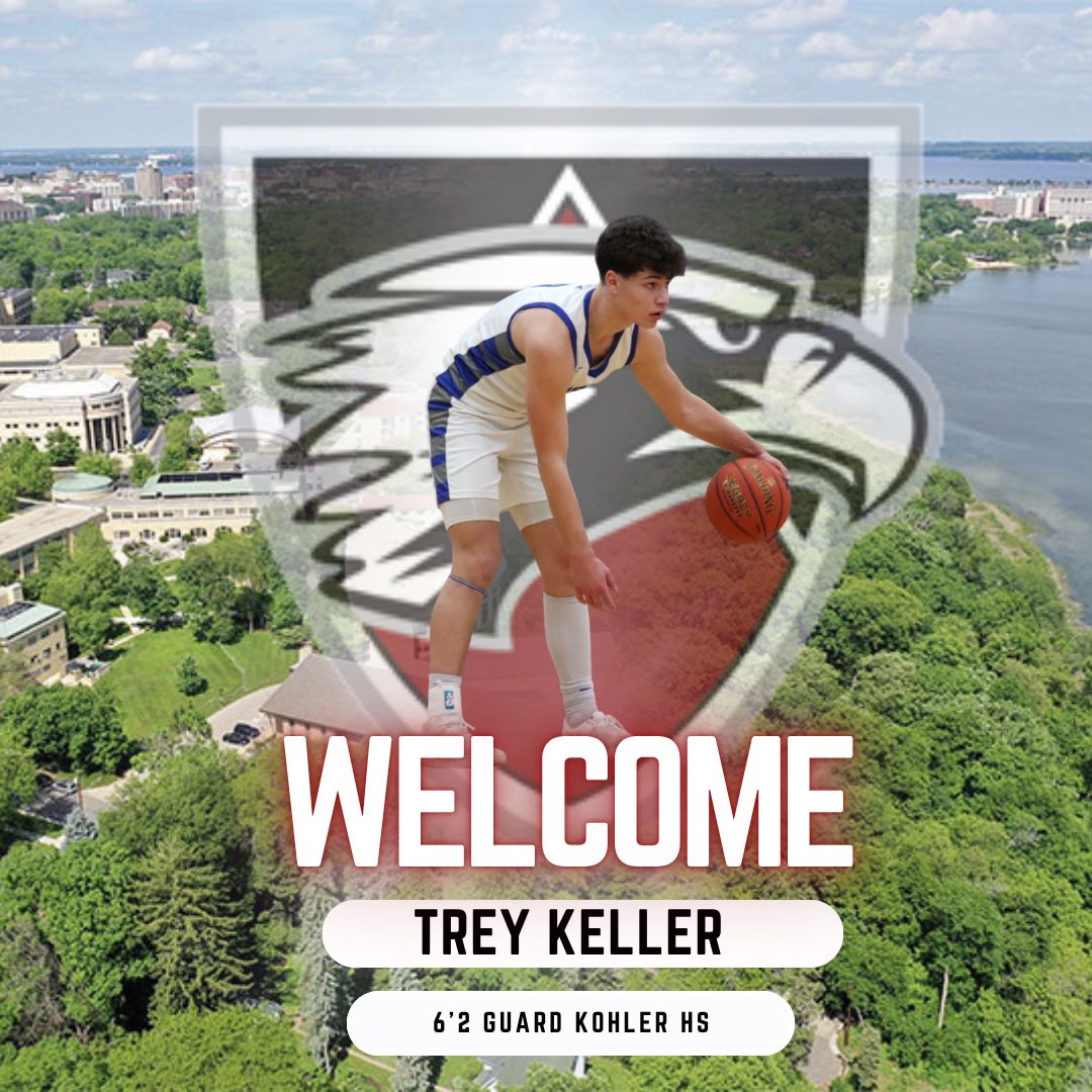 First up we welcome Trey Keller from Kohler, WI!

🏀2x 1st Team All-Conference 
🏀1000 point scorer 
🏀2x Conference Champion
🏀2x Regional Champion
🏀WBCA All-Star 

🦅⬆️