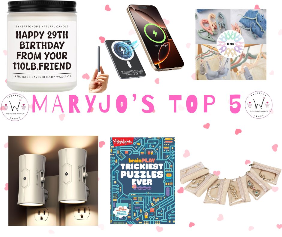 HumbleWarrior10's tweet image. ❤️⭐ Warriors, check out my top 5 from yesterday — these were a hit! If you missed them, now’s your chance to grab them while they’re still showing great prices! Also, don’t miss the bonus: the Vlando Travel Jewelry Bags — a 6-piece set with clear velvet zipper pockets. These are…