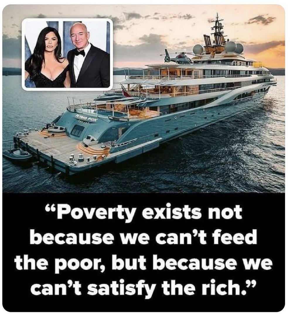 All they want is more. They have everything and all they want is more. They don’t care how they get it or who they hurt to get it. They just want more.