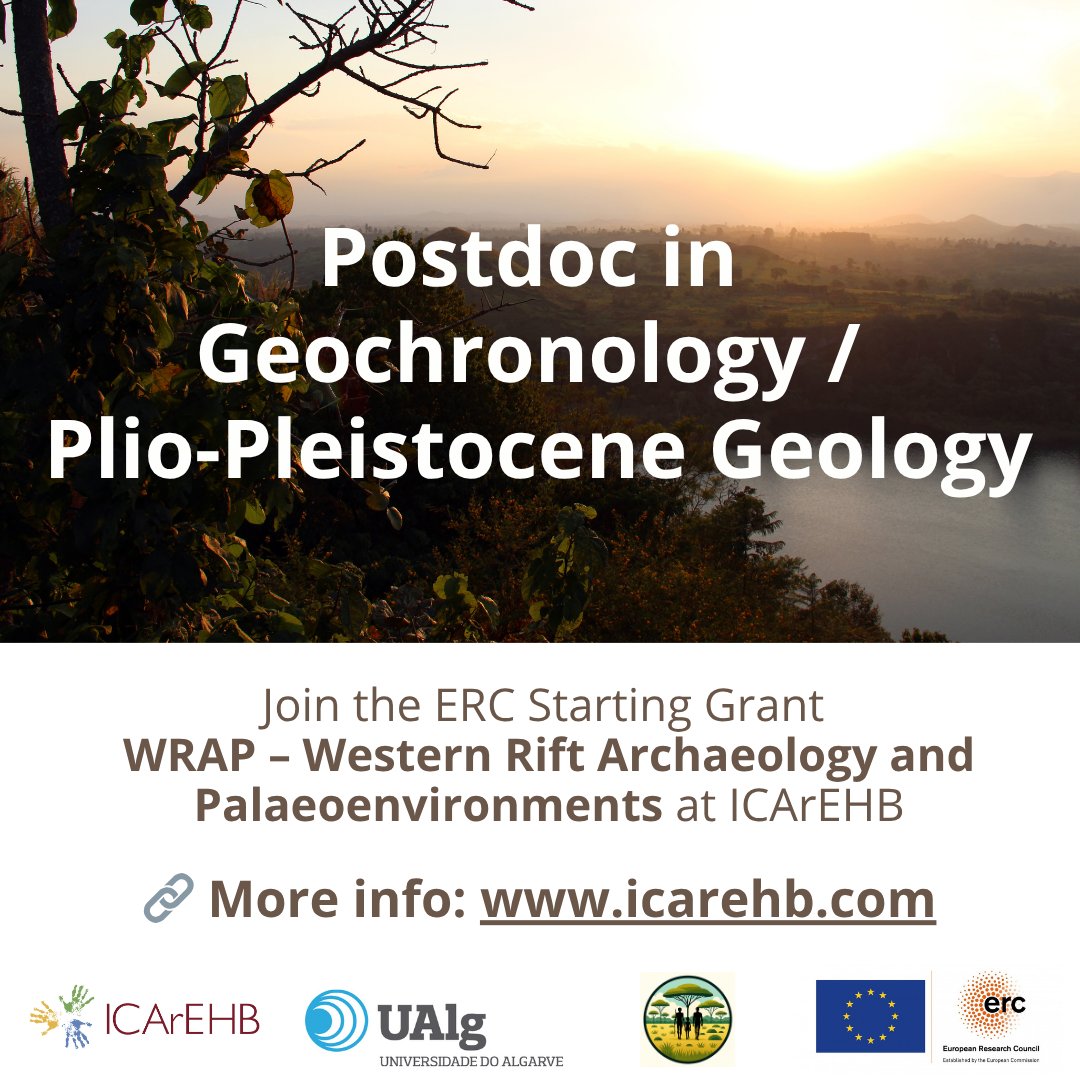 ICArEHB's tweet image. Postdoc in Geochronology / Plio-Pleistocene Geology
Join the ERC WRAP project at ICArEHB!
Apply now 👉 icarehb.com/research-posit…