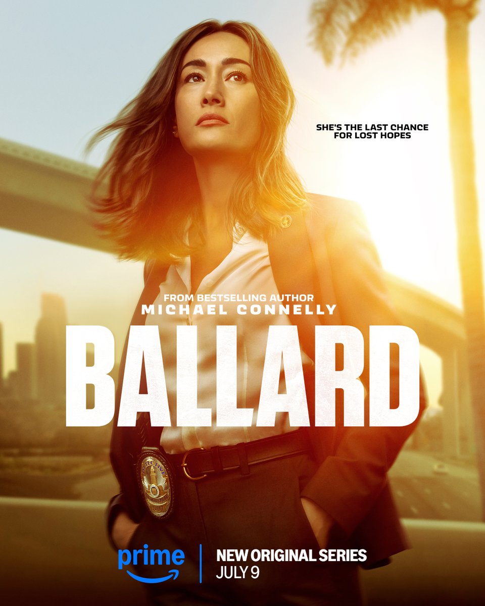 She brings the city's darkest cases to light. #Ballard premieres this Wednesday on @primevideo.