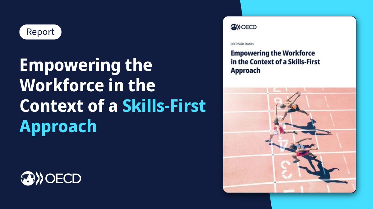 OECD_Social's tweet image. New #OECDCentre4Skills analysis looks at the skills-first approach and how:
✅ skills are signalled
✅ hiring practices are changing
✅ policymakers can harness opportunities and mitigate challenges.
➡️oe.cd/sfa