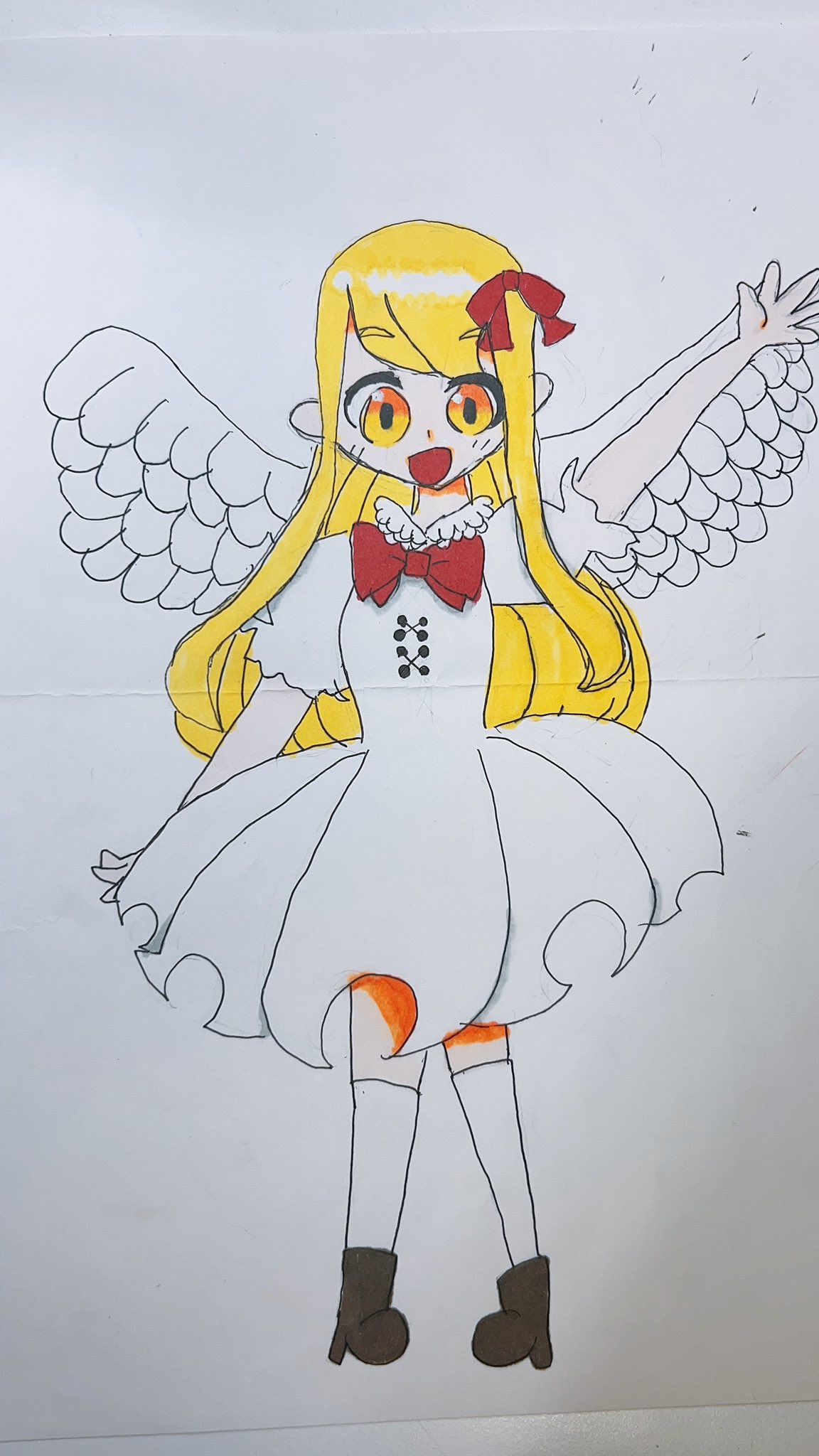 さなぴーページ•*¨*•.¸♬︎ ヘビーサテンIラインスカート