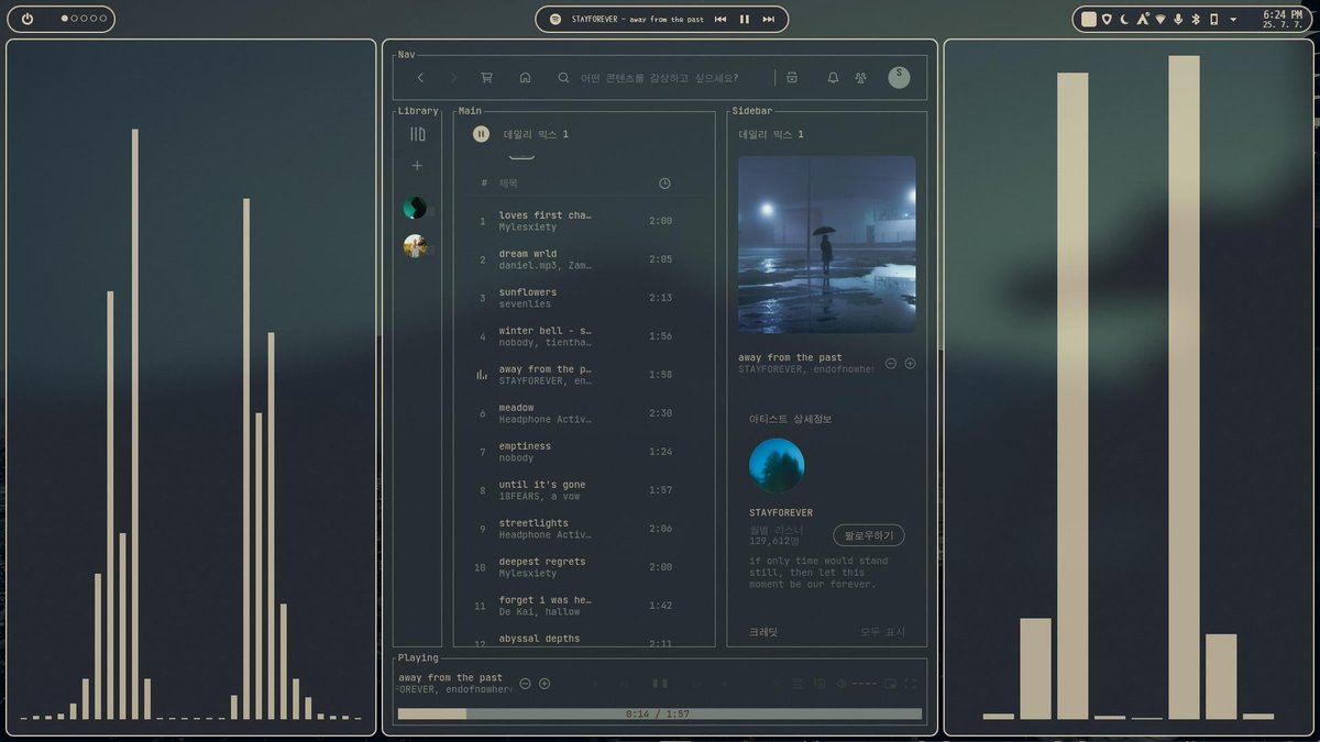 bot_unixporn's tweet image. [KDE] Moss edition
Link: redd.it/1ltr6y3

Buy me a coffee ☕️: buymeacoffee.com/bot_unixporn