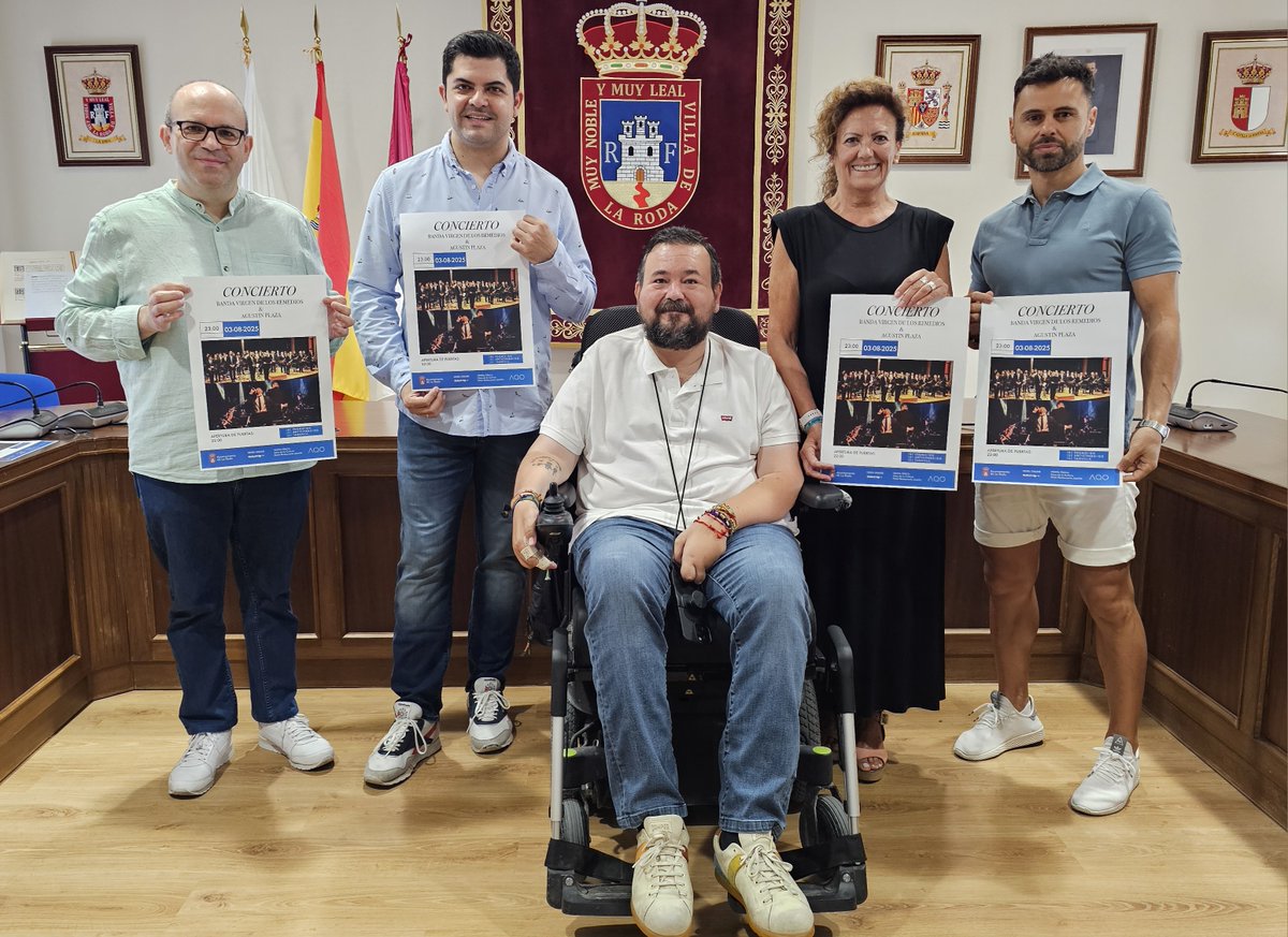 📷El músico Juan Antonio Martínez Escribano, pregonero de las Fiestas de La Roda 2025.   Actualmente es trompeta en la Orquesta Nacional de España    📷  MÁS INFORMACIÓN laroda.es/el-musico-juan…