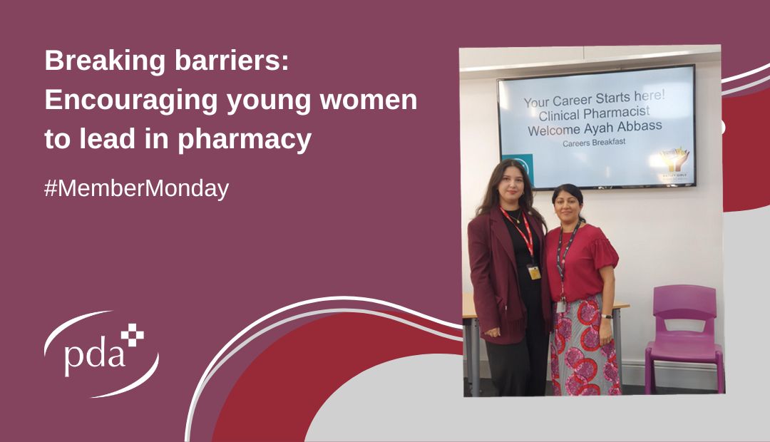 This year, Ayah Abbass, clinical #pharmacist and Immediate Past President of the #PDAnawp Network, was invited to speak at Batley Girls’ High School’s Careers Breakfast event. This #MemberMonday, she reflects on her experience of the day and what it was like to speak with those