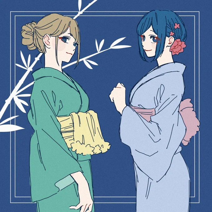 七夕浴衣着てほしい落書き
