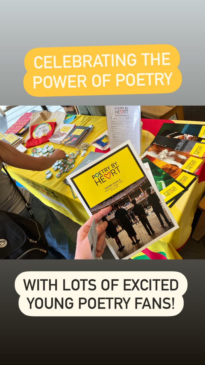PoetryBookSoc's tweet image. Excited to be @poetrybyheart @The_Globe for the finals of Poetry By Heart - what a buzzing, uplifting, inspiring celebration of poetry and the next generation!
