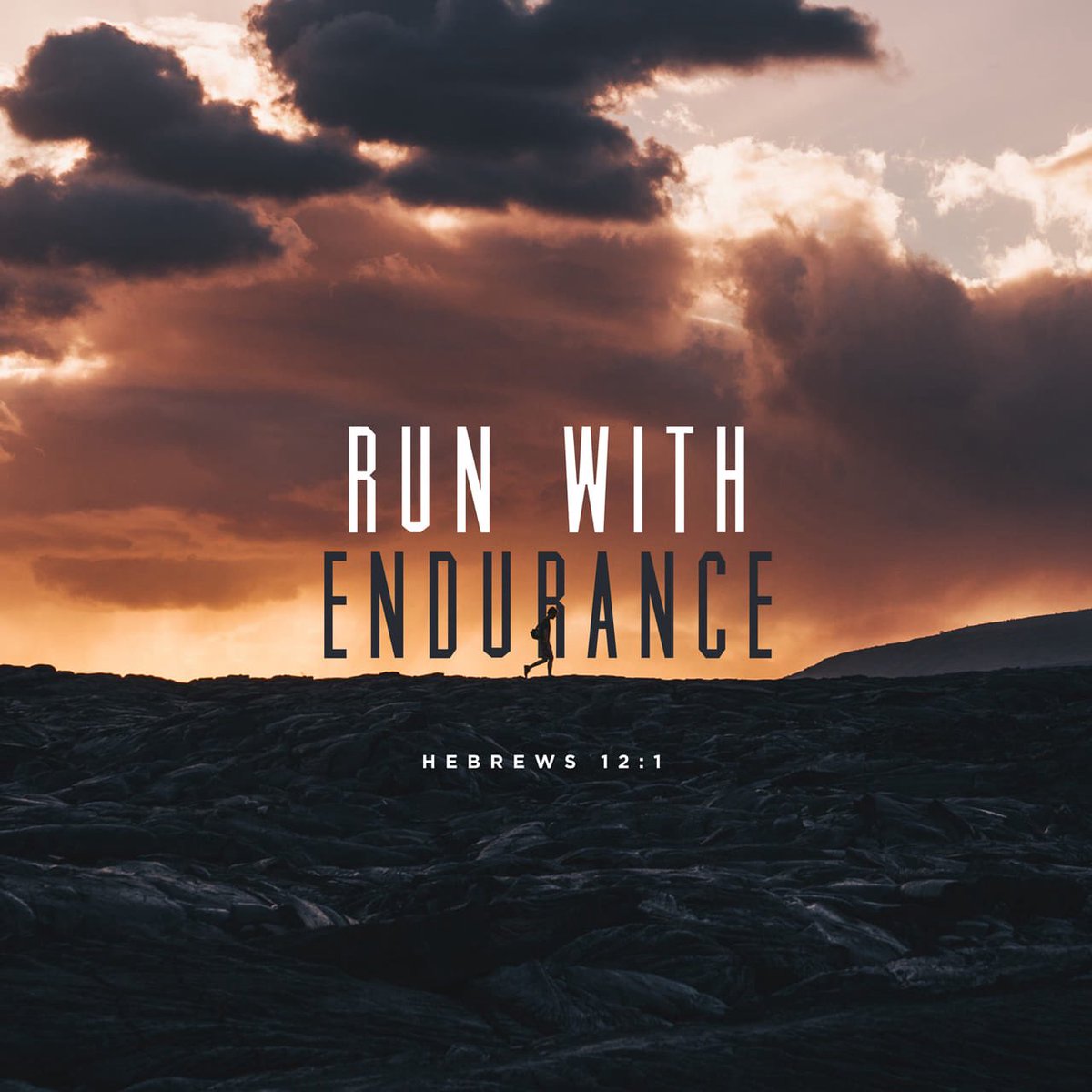 Therefore, since we are surrounded by such a great cloud of witnesses, let us throw off everything that hinders and the sin that so easily entangles. And let us run with perseverance the race marked out for us,

Hebrews 12:1