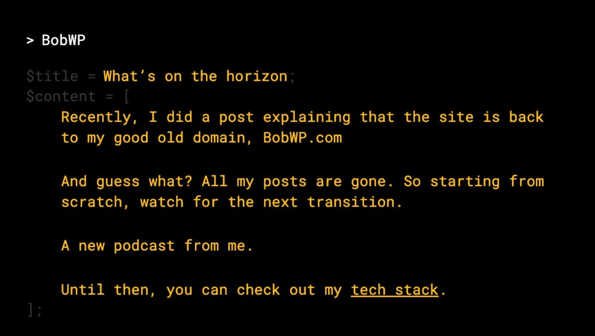 BobWP's tweet image. Wiping the slate clean.