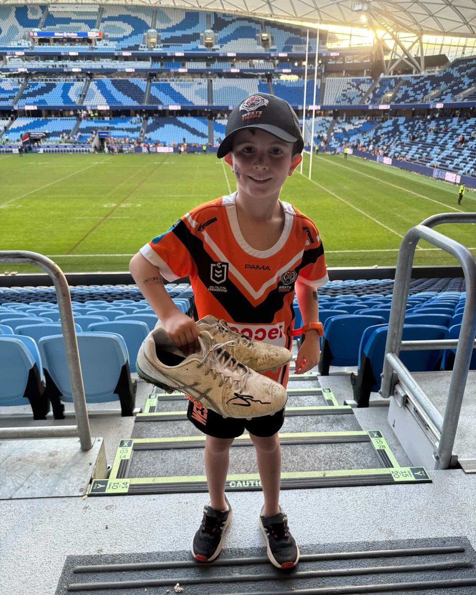 WestsTigers's tweet image. What it means 🥺 Thank you to Vanessa &amp;amp; Eli for sharing their story with us 🧡

#OneJungle 🐯