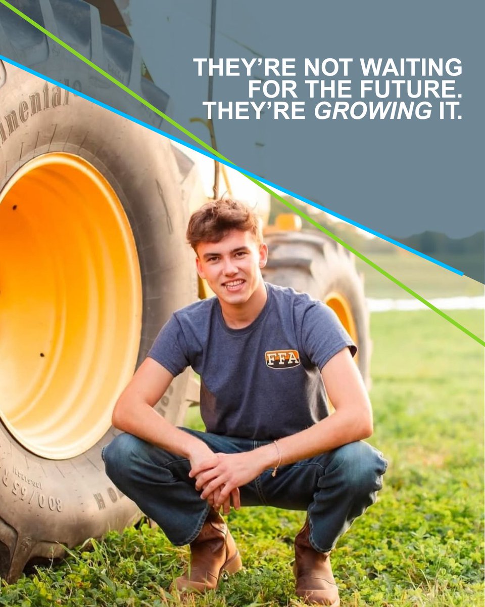 Bayer4CropsUS's tweet image. Today’s FFA members are not just preparing for the future of agriculture. They are already shaping it. From testing seed varieties to working with precision tools in the field, these members are learning by doing. Bayer is proud to support that work.
🔗 bayer.com/en/us/agricult…