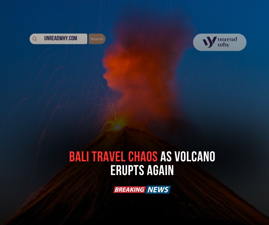 Bali Travel Chaos as Volcano Erupts Again

Mount Lewotobi Laki-Laki’s eruption on July 7, 2025, sent an 18km ash cloud over Indonesia, grounding multiple flights between Australia and Bali. Virgin Australia, Jetstar, and Qantas have canceled or delayed services, leaving travelers