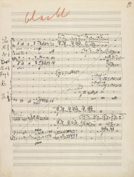 Musical Notation is Beautiful
Mahler's sketches for his symphony no. 9! (from the Morgan Library)