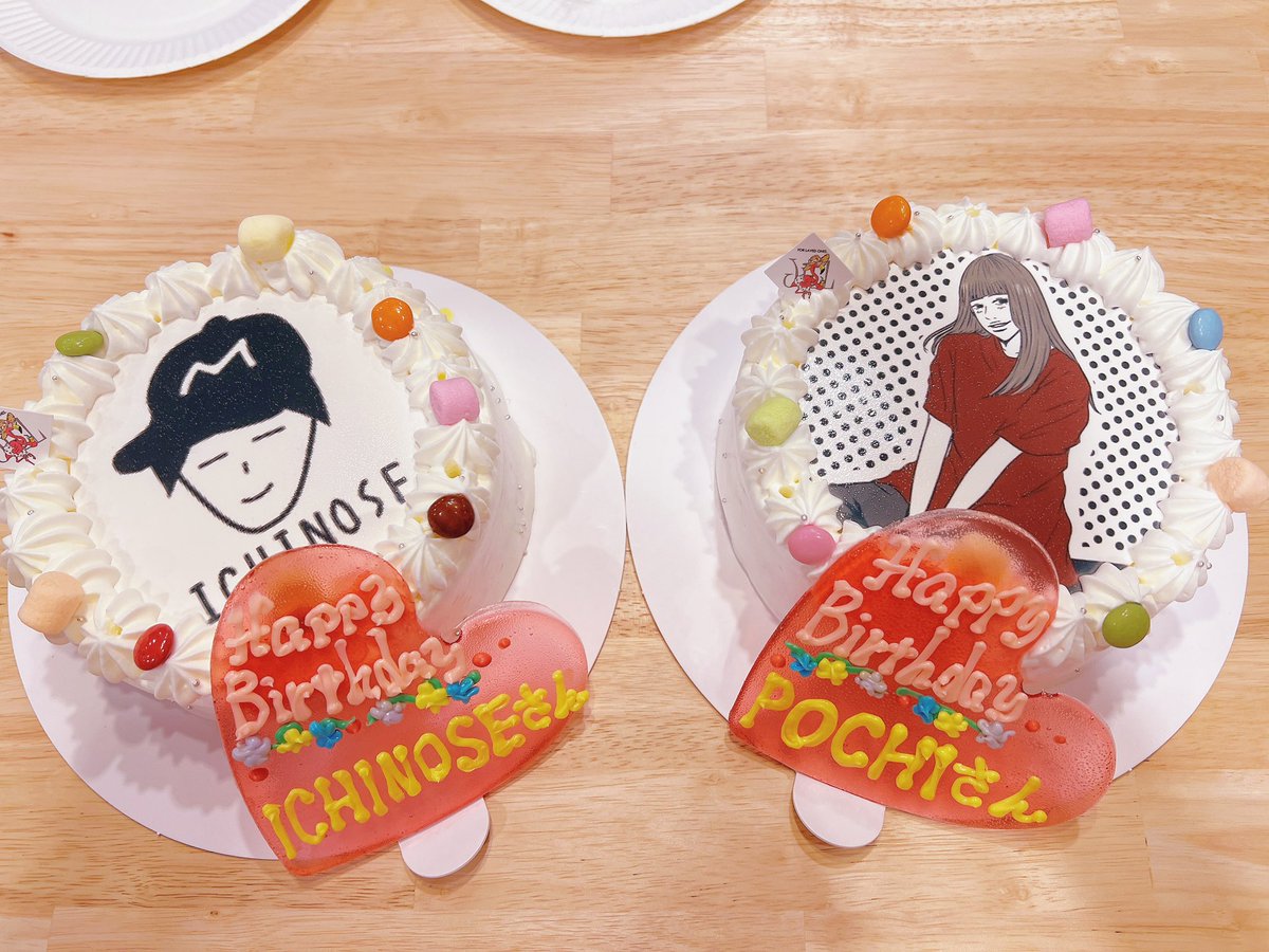 一瀬お誕生日おめでとう！！㊗️
そして、パーカーズが私も一緒にお祝いしてくれた🎂✨

ありがとうな👍✨