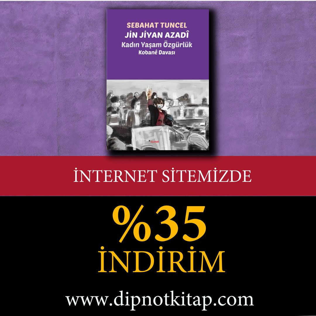 📎"Faşizme ve zulme asla boyun eğmedik, eğmeyeceğiz. Bize dayatılan her türlü gericiliğe, ırkçılığa, milliyetçiliğe, cinsiyetçiliğe karşı durduk, bundan sonra da duracağız. Biz özgür bir yaşam istiyoruz."

👉 Şimdi internet sitemizden alabilirsiniz dipnotkitap.com/kitap/jin-jiya…