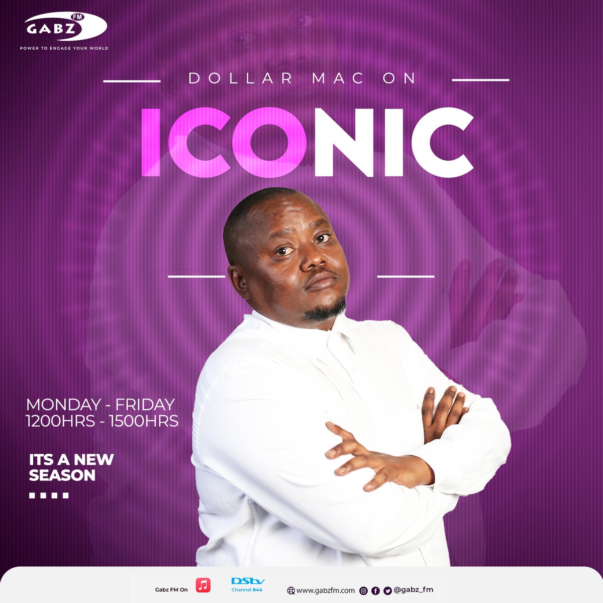 The man, the myth, the legend— DollarMac is back and he’s about to make Gabz FM’s ICONIC shine brighter than ever before!

After a hiatus that left fans gasping for air, Dollar Mac has returned to his rightful place in Botswana’s radio hall of fame. Stay Tuned!
#Newseason2025