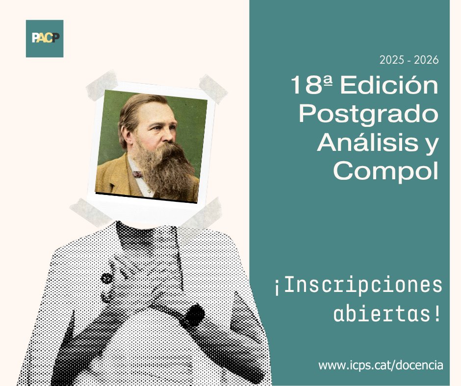 MMP (@uabmmp) on Twitter photo ¿Sientes que la comunicación política es tu vocación? ¡Inscríbete ya en el Postgrado en Análisis y Comunicación Política! Dirigido por Oriol Bartomeus <a href="/obartomeus/">Oriol Bartomeus</a> en <a href="/InstitutICPS/">ICPS</a> <a href="/UABPostgrau/">Escola de Postgrau UAB</a>
🎯 tinyurl.com/PostgradoCompol
#COMPOL ¿Sientes que la comunicación política es tu vocación? ¡Inscríbete ya en el Postgrado en Análisis y Comunicación Política! Dirigido por Oriol Bartomeus <a href="/obartomeus/">Oriol Bartomeus</a> en <a href="/InstitutICPS/">ICPS</a> <a href="/UABPostgrau/">Escola de Postgrau UAB</a>
🎯 tinyurl.com/PostgradoCompol
#COMPOL