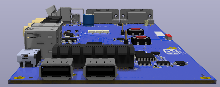 X65pc's tweet image. Working-out the USB ports placement on #X65 main board…
