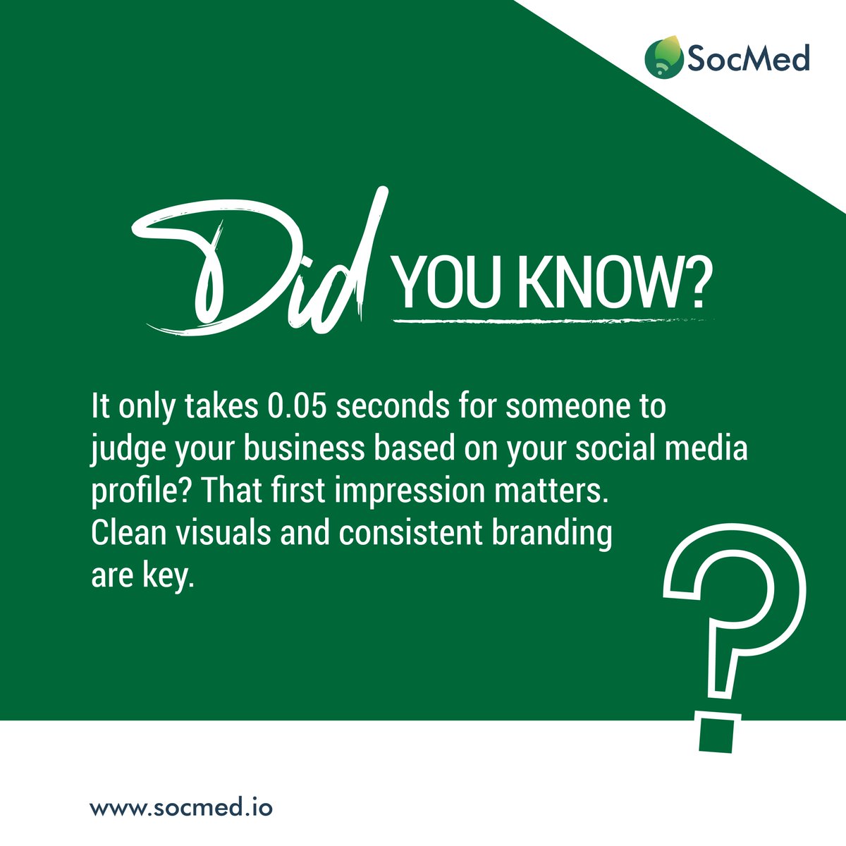 SocmedDS's tweet image. 👀 You have just 0.05 seconds to impress online.
Make it count with sharp visuals and strong branding.

#SocMed #BrandPerception #DigitalFirstImpression #VisualBranding #OnlinePresence #SocMedTips #MarketingMatters #BrandingStrategy #GraphicDesign #Outsourcing #SocialMediaManager